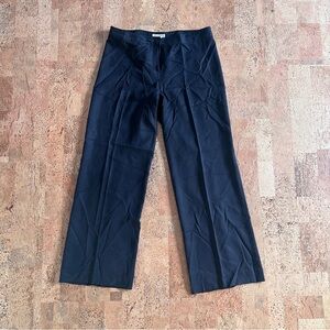 Black 100% Silk 90s slacks